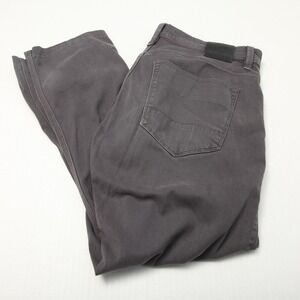 DU/ER T2X Relaxed Taper Pants Mens 32x32 Actual 32x27 Grey Performance 5-Pocket